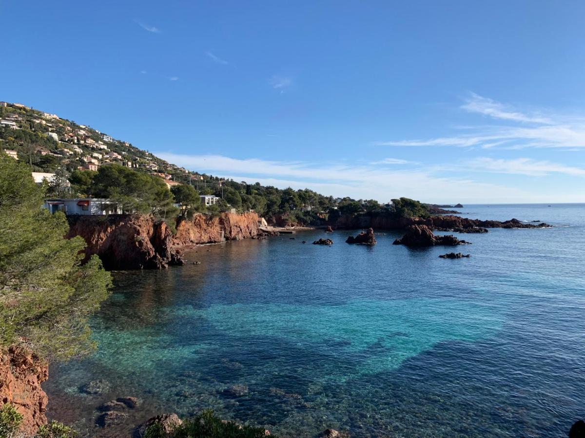 Appartement Vue Mer Domaine Arbore Saint-Raphaël Exteriér fotografie